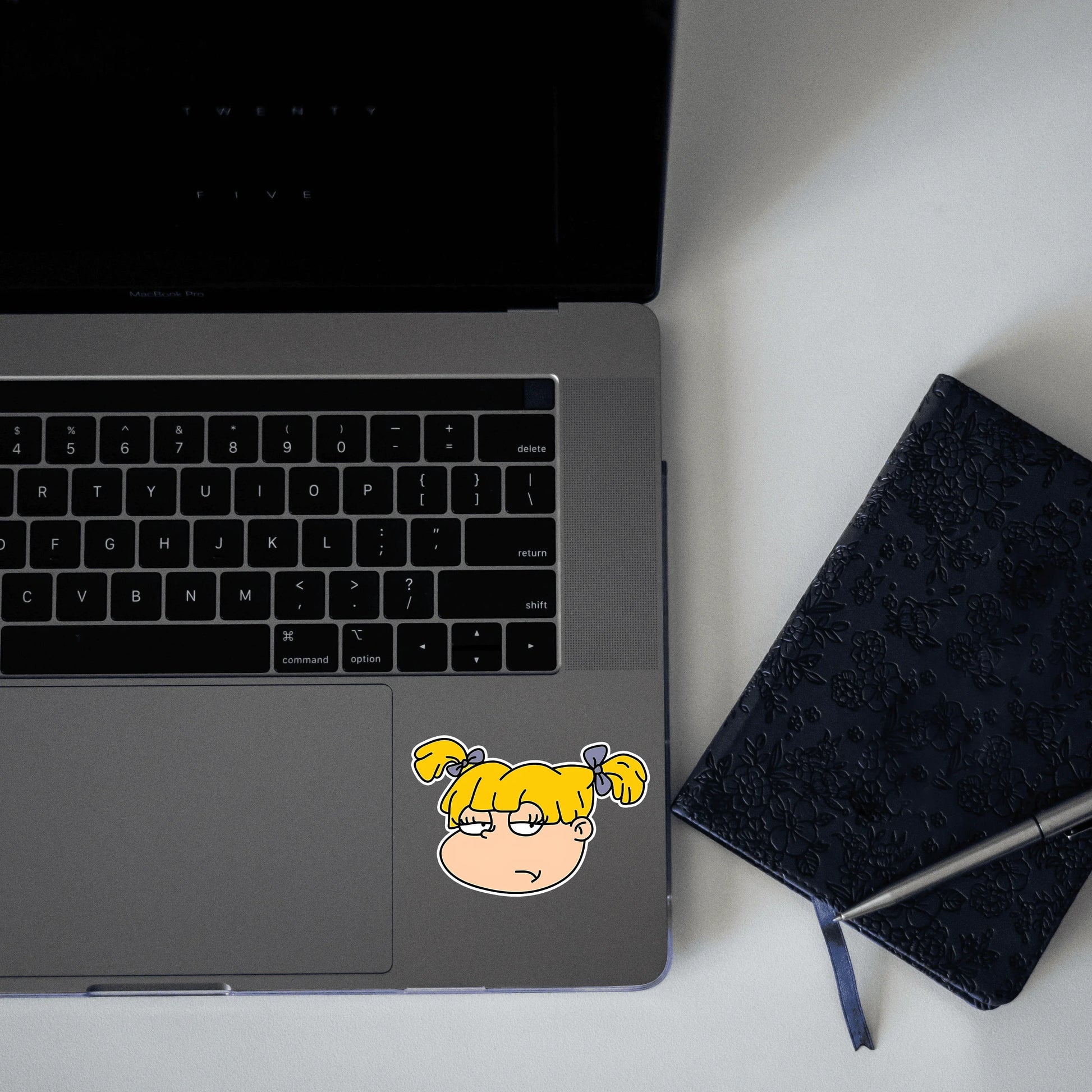 Angelica Rugrats Sticker - sticckiz.com
