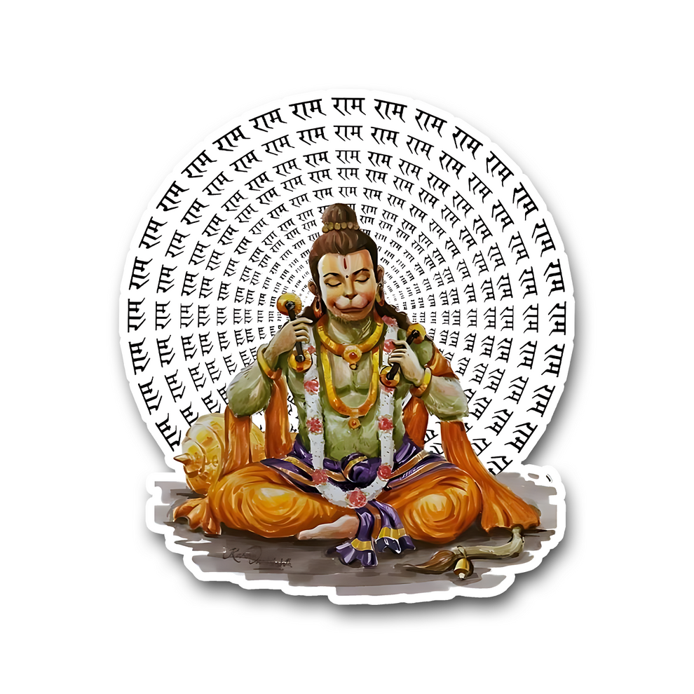 Lord Hanuman Bumper Sticker – sticckiz.com