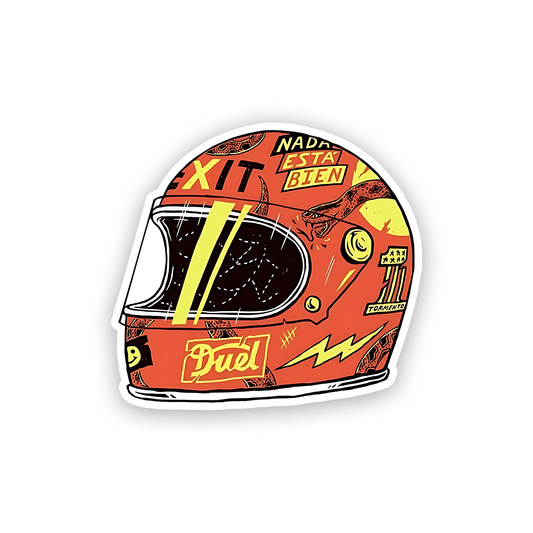 Tormento Helmet Sticker