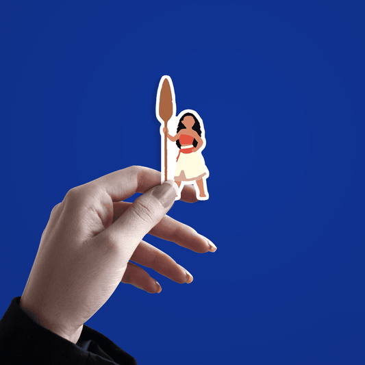 Moana Princess Sticker - sticckiz.com