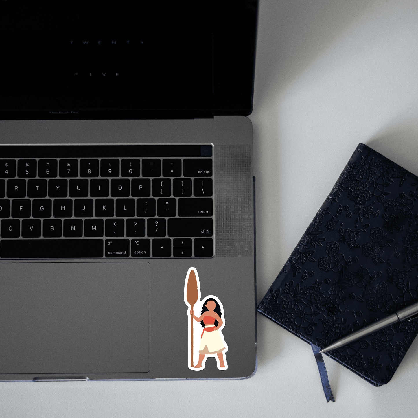Moana Princess Sticker - sticckiz.com