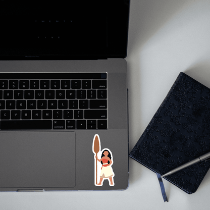 Moana Princess Sticker - sticckiz.com