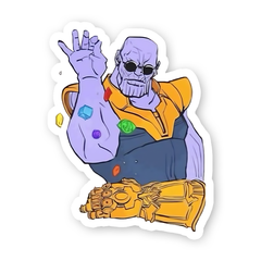Thanos 'the salt bae' Sticker