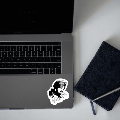 Sidhu Moosewala Signature Sticker - sticckiz.com