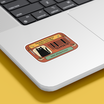 The Bookworms Club Sticker