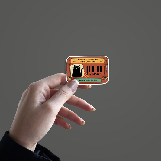 The Bookworms Club Sticker