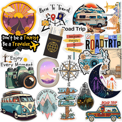 Travelling Stickers Pack (20 Stickers) - sticckiz.com