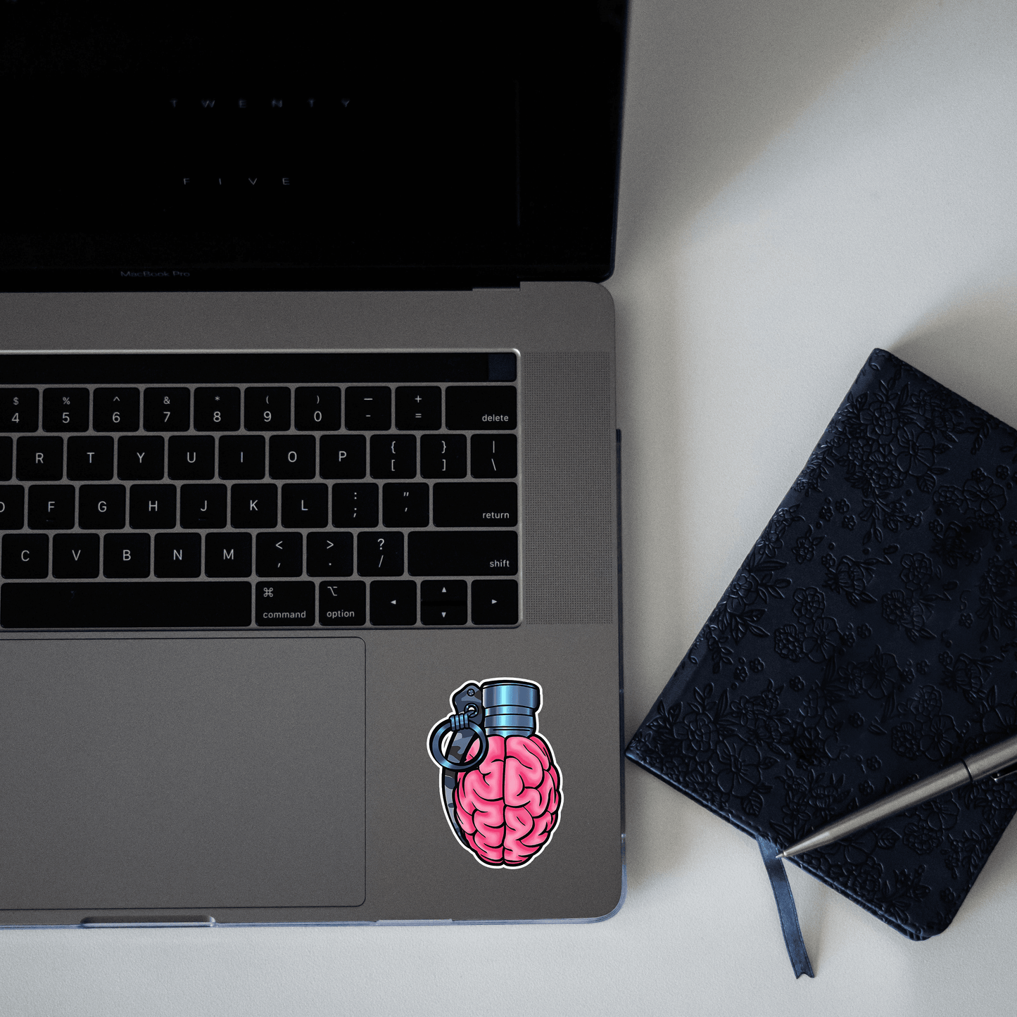 Brain Bomb Sticker - sticckiz.com