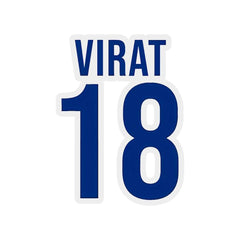 Virat 18 jersey number Sticker