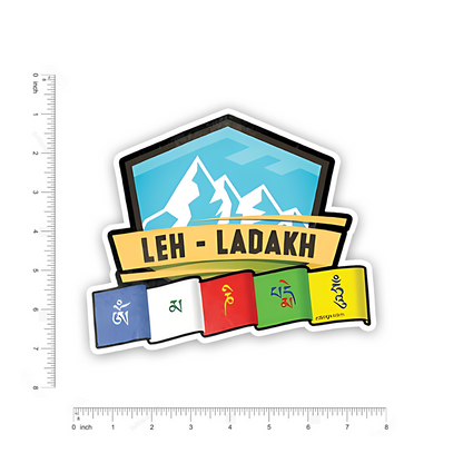 Leh - Ladakh New Bumper Sticker