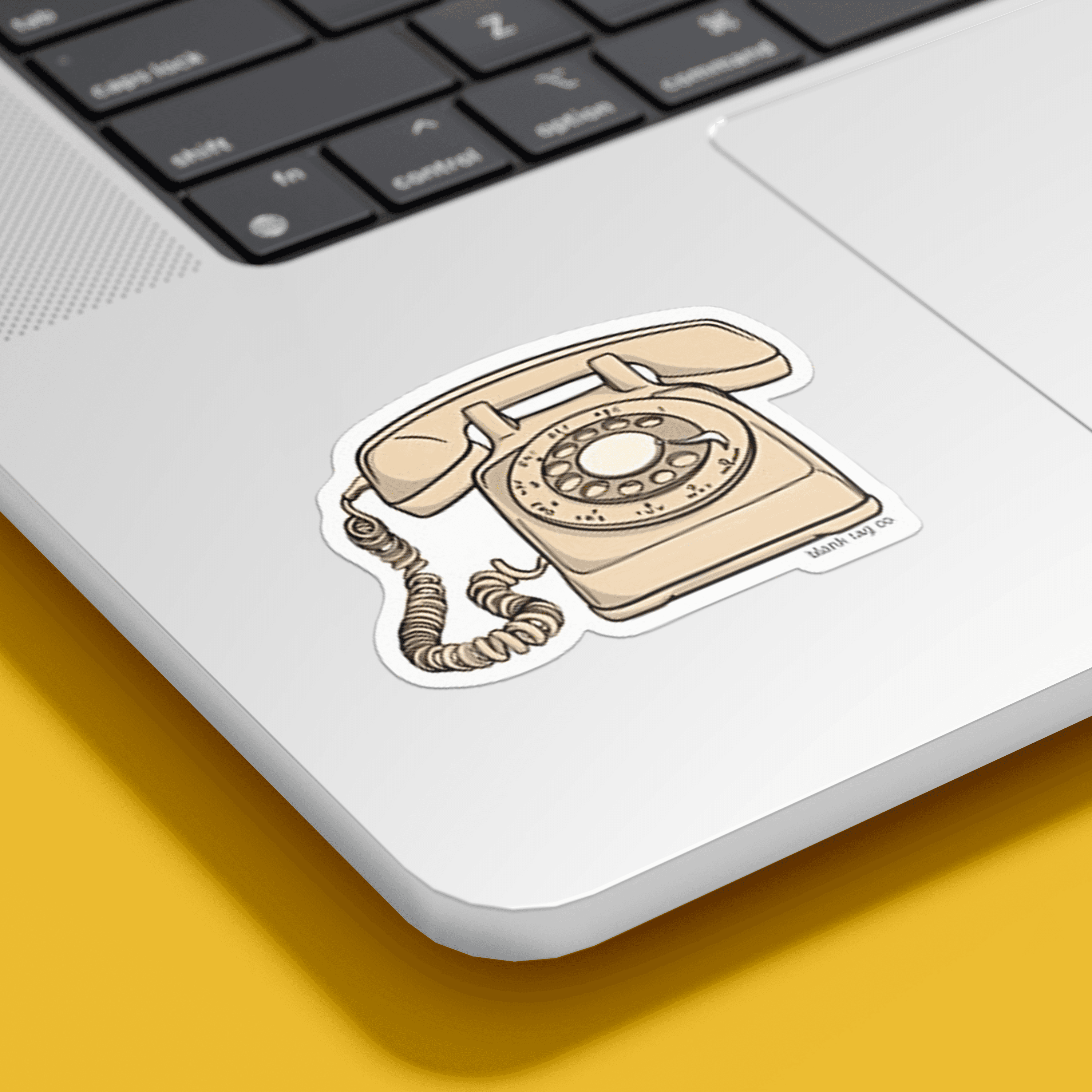 Cute Telephone Sticker - sticckiz.com