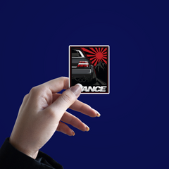 Stance car Sticker