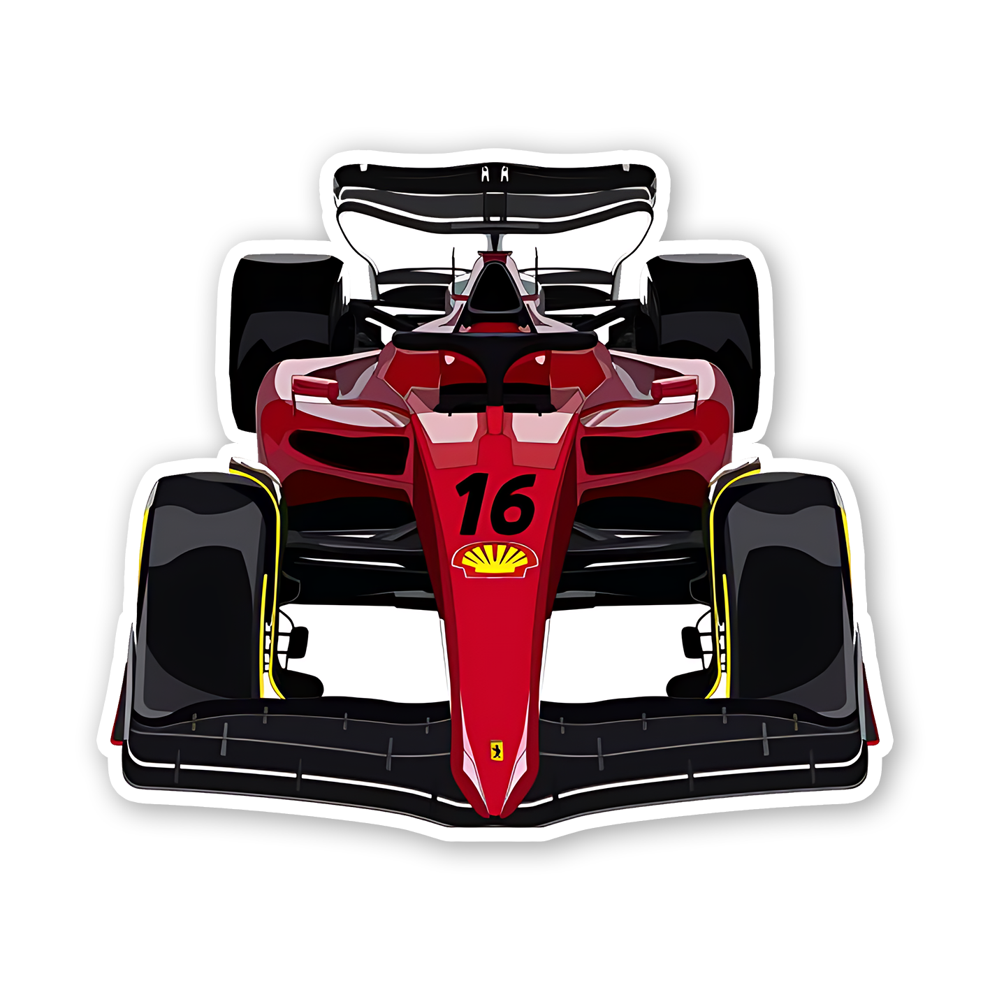 Formula Car Sticker