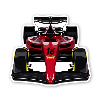Formula Car Sticker
