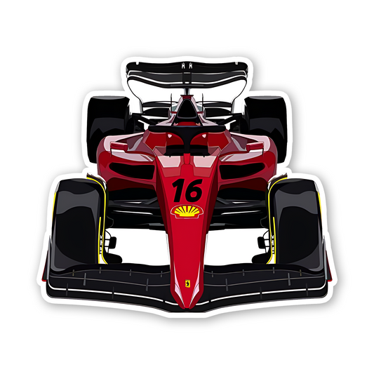 Formula Car Sticker
