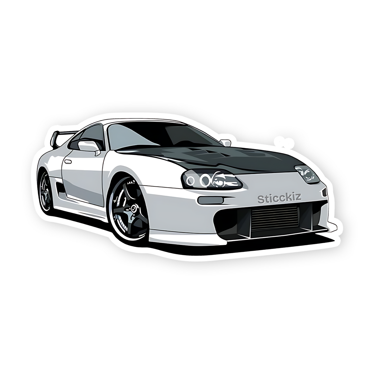 Toyota sport car Sticker