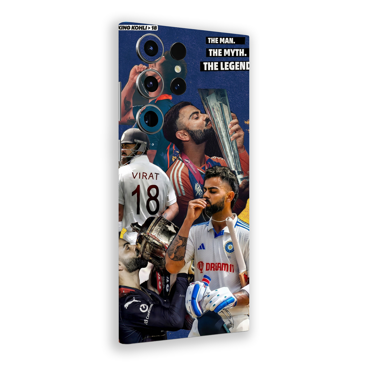 Virat Kohli Cricket team Edition Mobile Skin