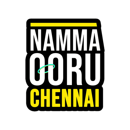 Namma Ooru Chennai Sticker - sticckiz.com