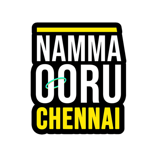 Namma Ooru Chennai Sticker - sticckiz.com