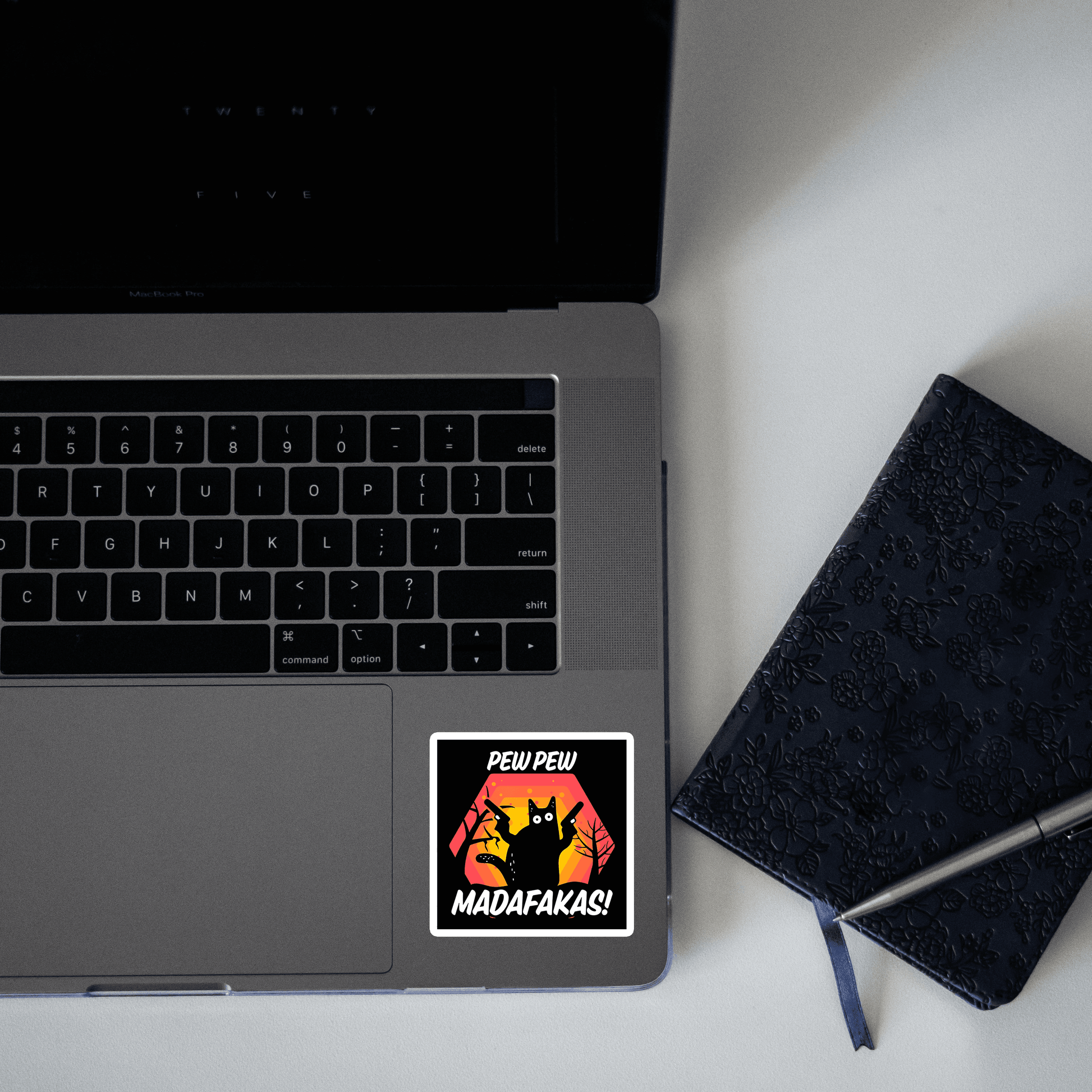 Pew Pew madafakas! Sticker - sticckiz.com