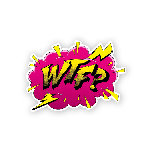 WTF Sticker