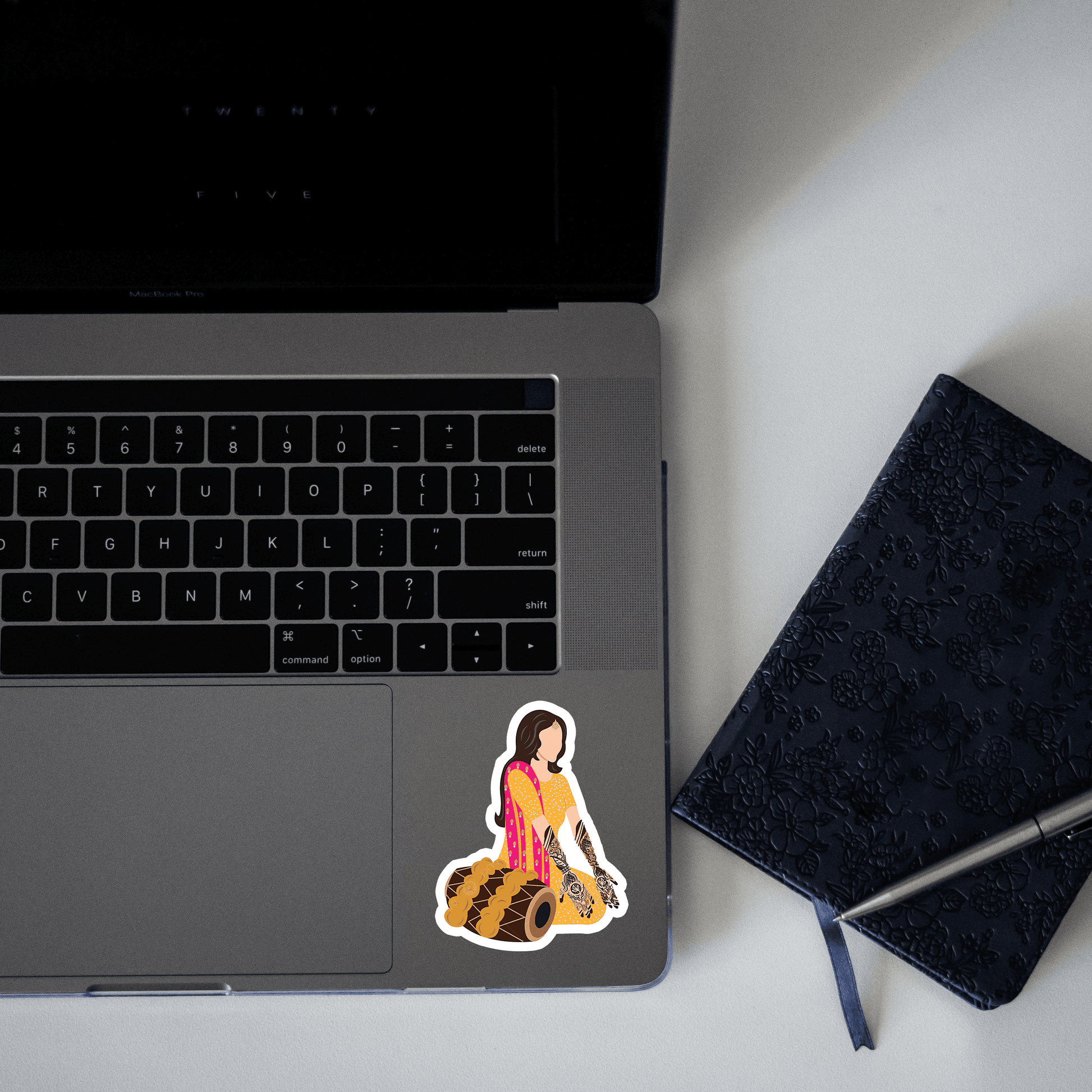 Haldi ceremony v2 sticker - sticckiz.com