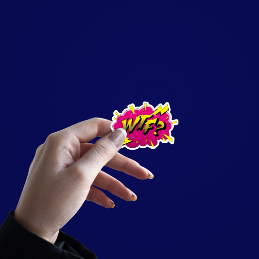 WTF Sticker
