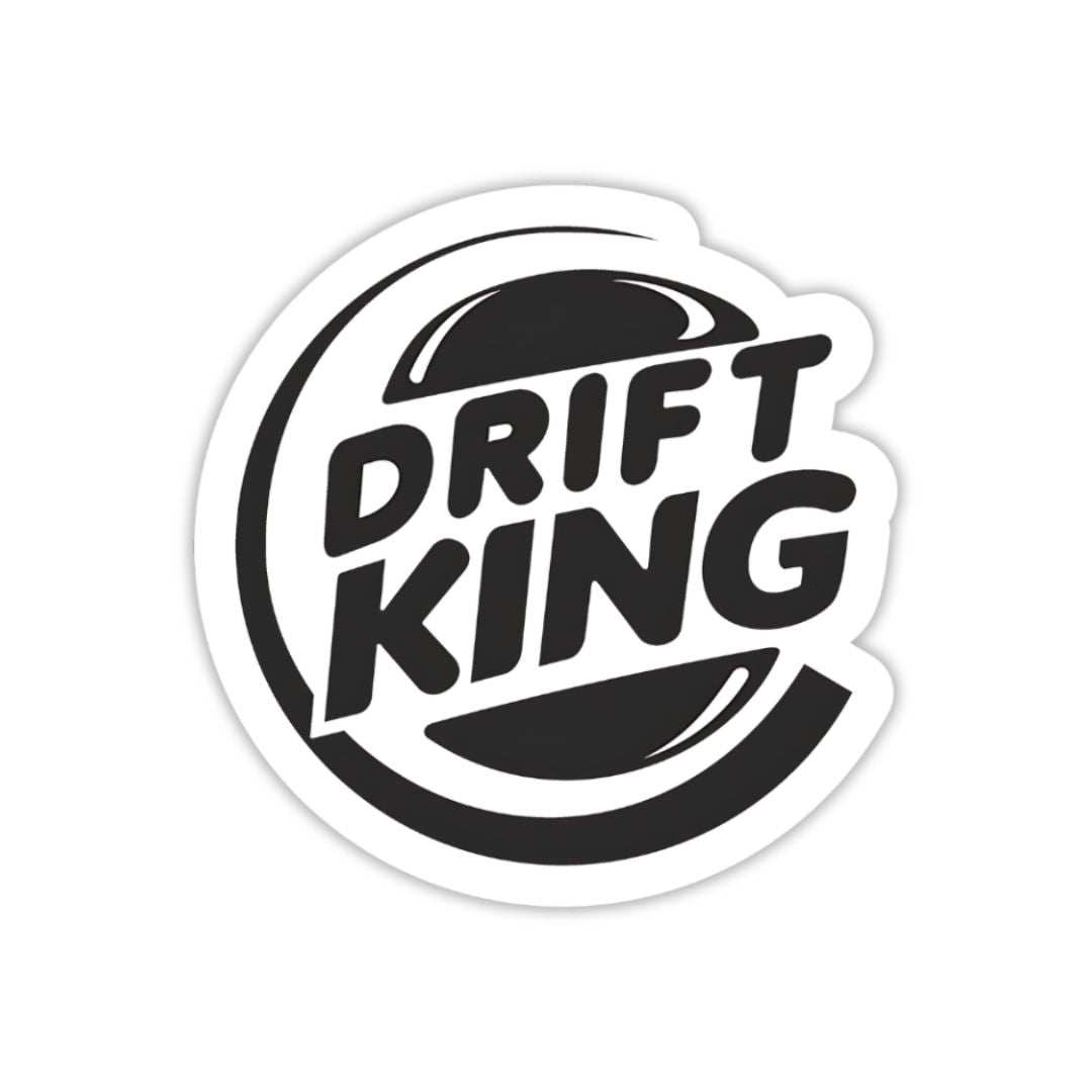 Drift King Sticker - sticckiz.com