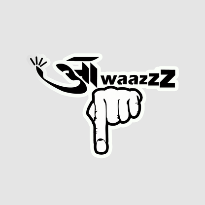 O Waazzz Sticker - sticckiz.com