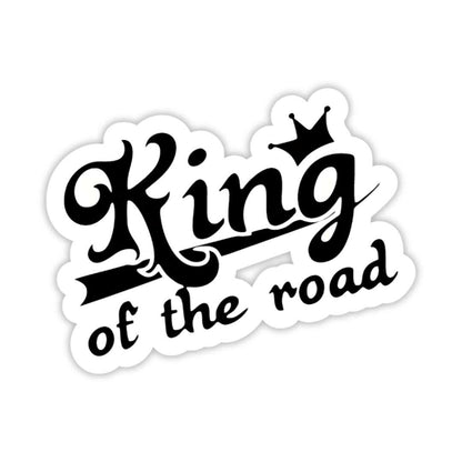 King of the Road Sticker - sticckiz.com