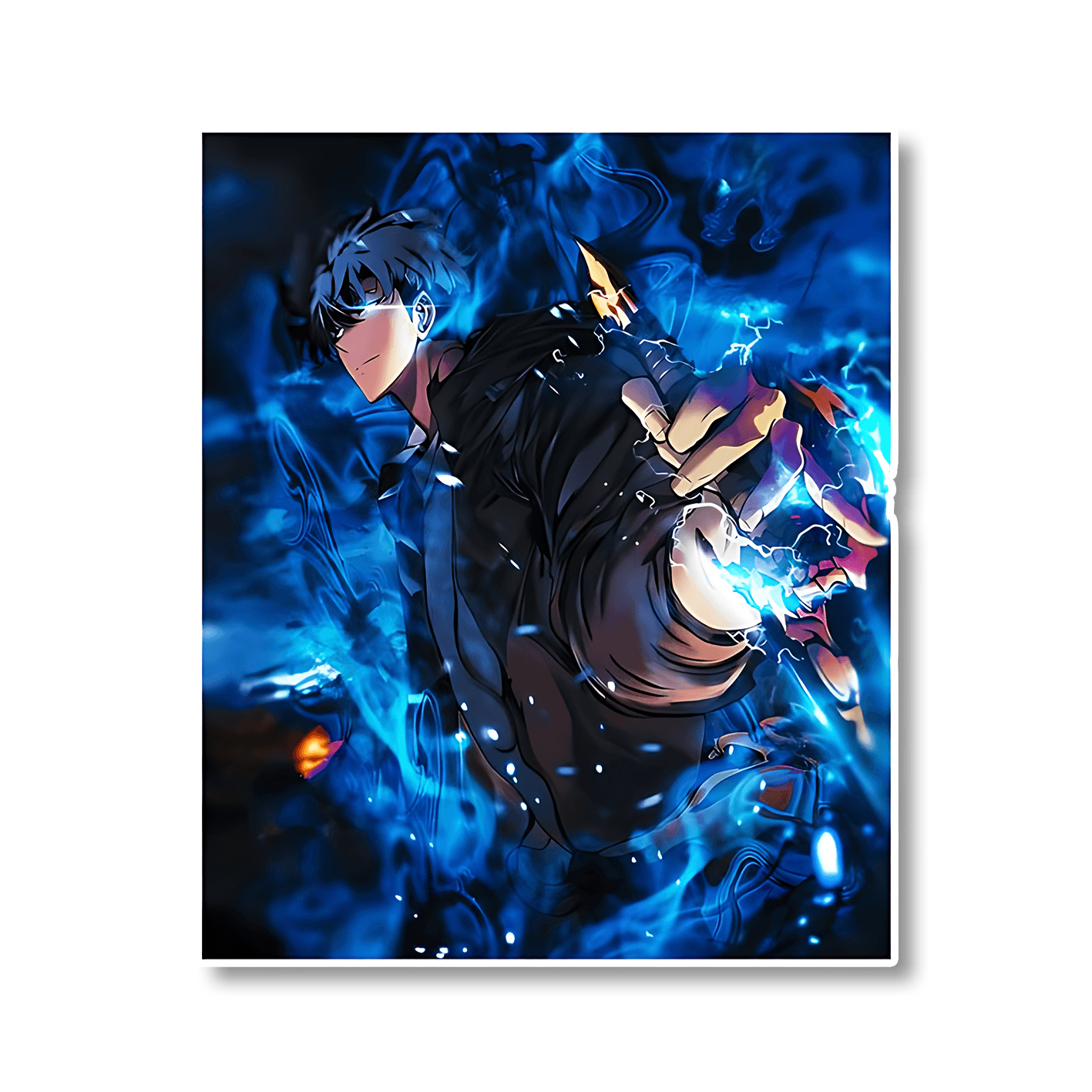 The lord of Shadow Jin Woo Sticker - sticckiz.com