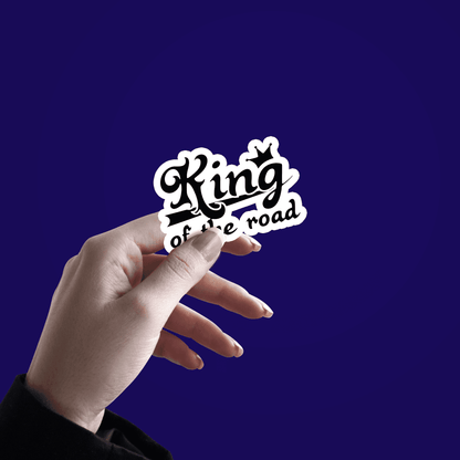 King of the Road Sticker - sticckiz.com
