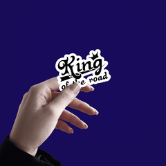 King of the Road Sticker - sticckiz.com