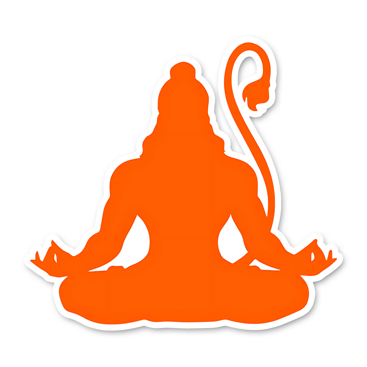 Lord Hanuman Bumper Sticker