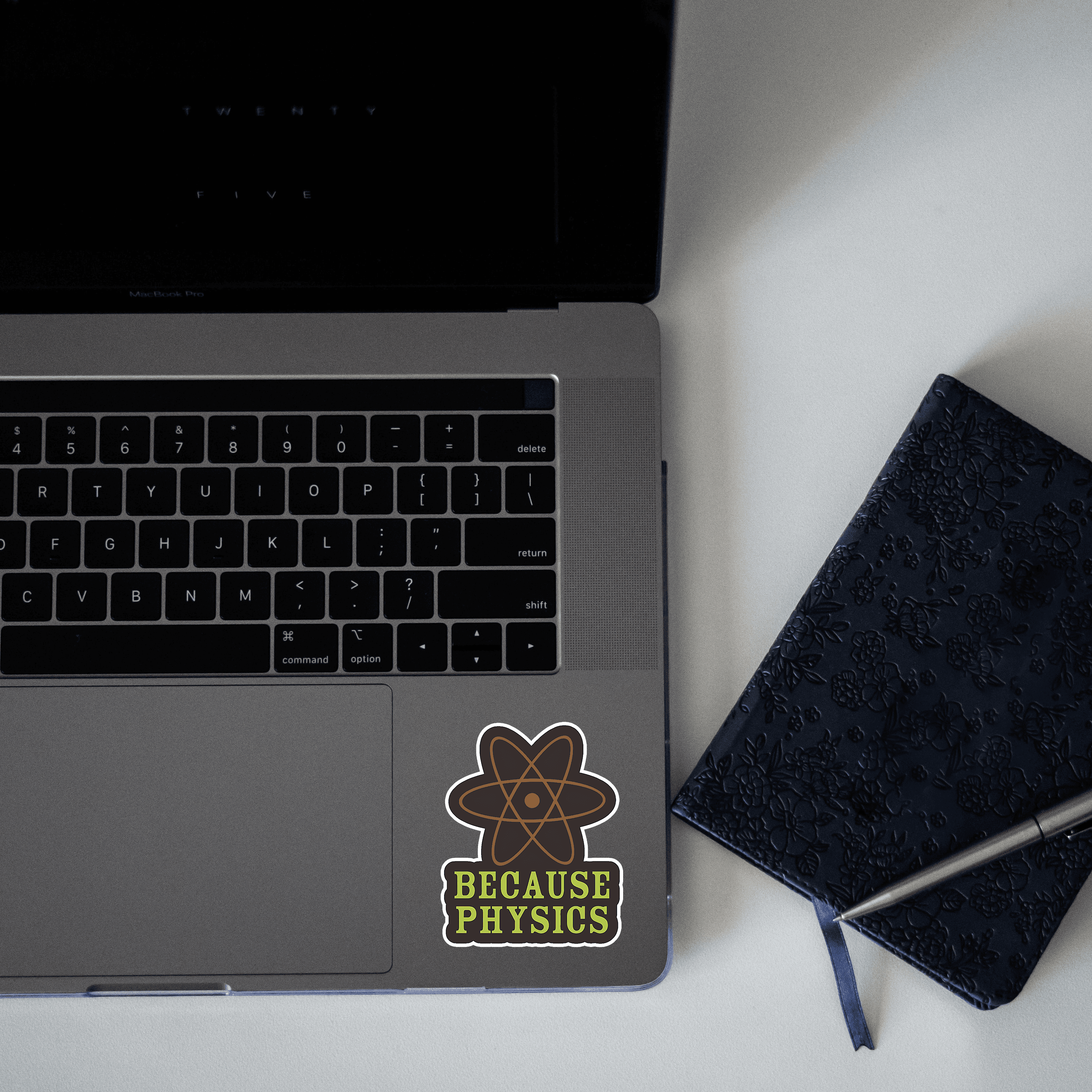 Because Physics Sticker - sticckiz.com