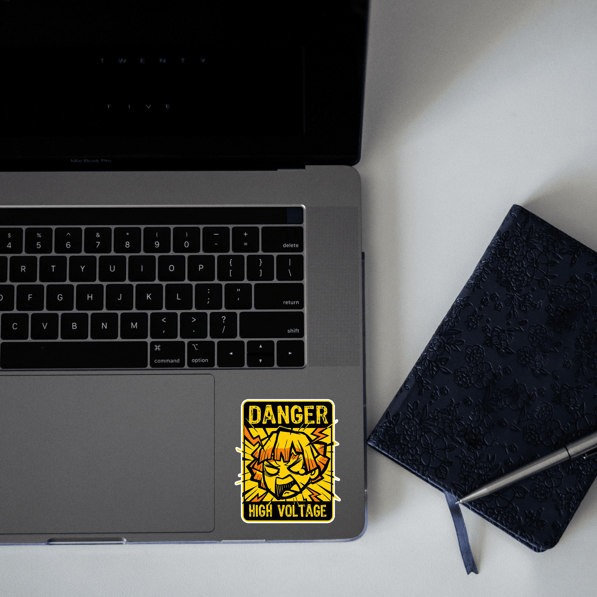Zenitsu Demon Slayer High Voltage Sticker - sticckiz.com