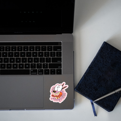 Courage the Cowardly Dog Sticker