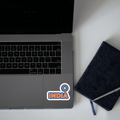 INDIA logo Sticker - sticckiz.com