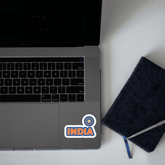 INDIA logo Sticker - sticckiz.com