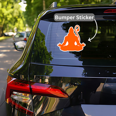 Lord Hanuman Bumper Sticker