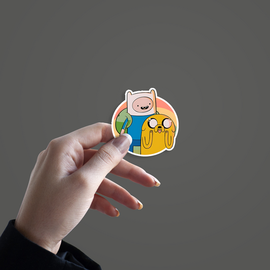 Adventure Time Finn and Jake sticker