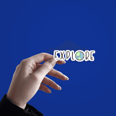 Explore Sticker