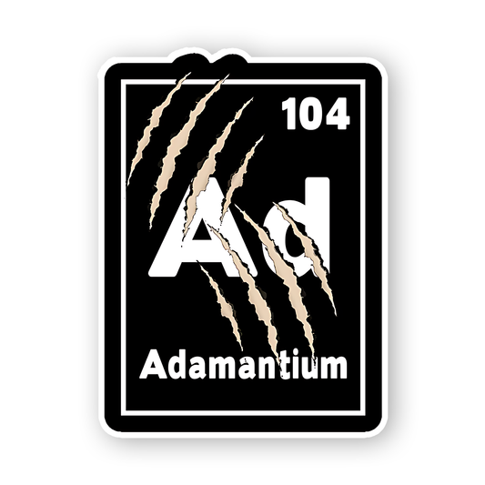 Adamantium Sticker