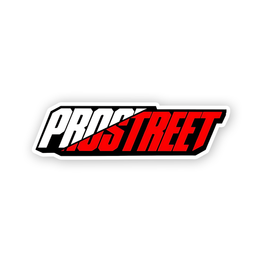 Pro street sticker