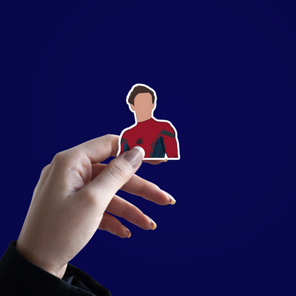 Peter Parker as Spider man Sticker