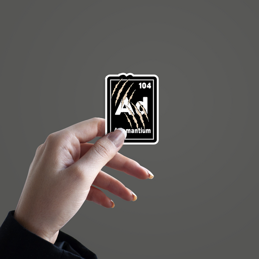 Adamantium Sticker
