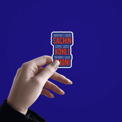 Indian Cricket Legends of Cricket Sticker