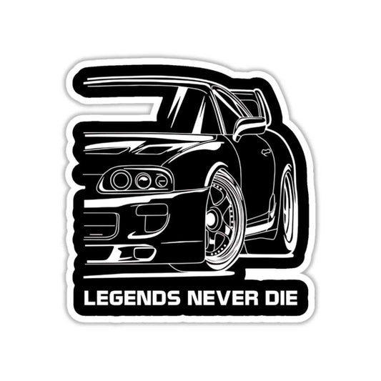 Legends never die Sticker - sticckiz.com