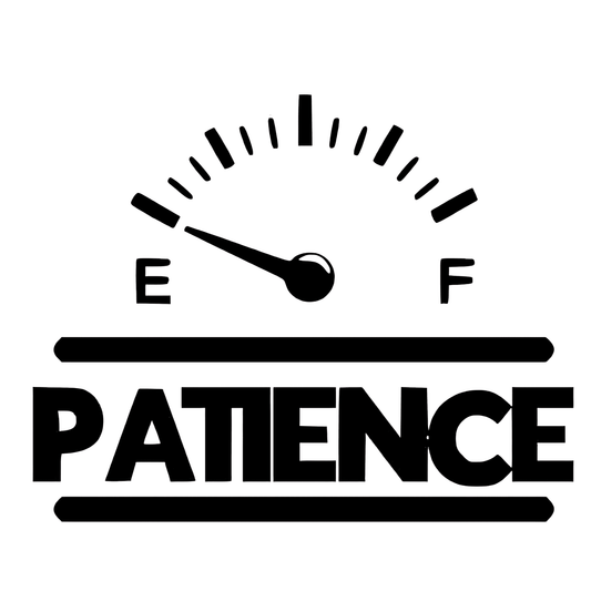 Low Patience Sticker - sticckiz.com
