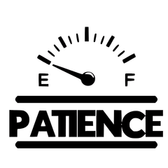 Low Patience Sticker - sticckiz.com